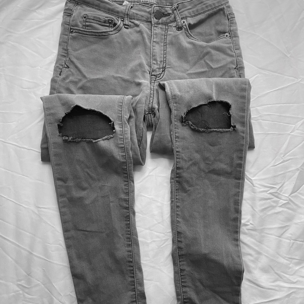 ripped jeans